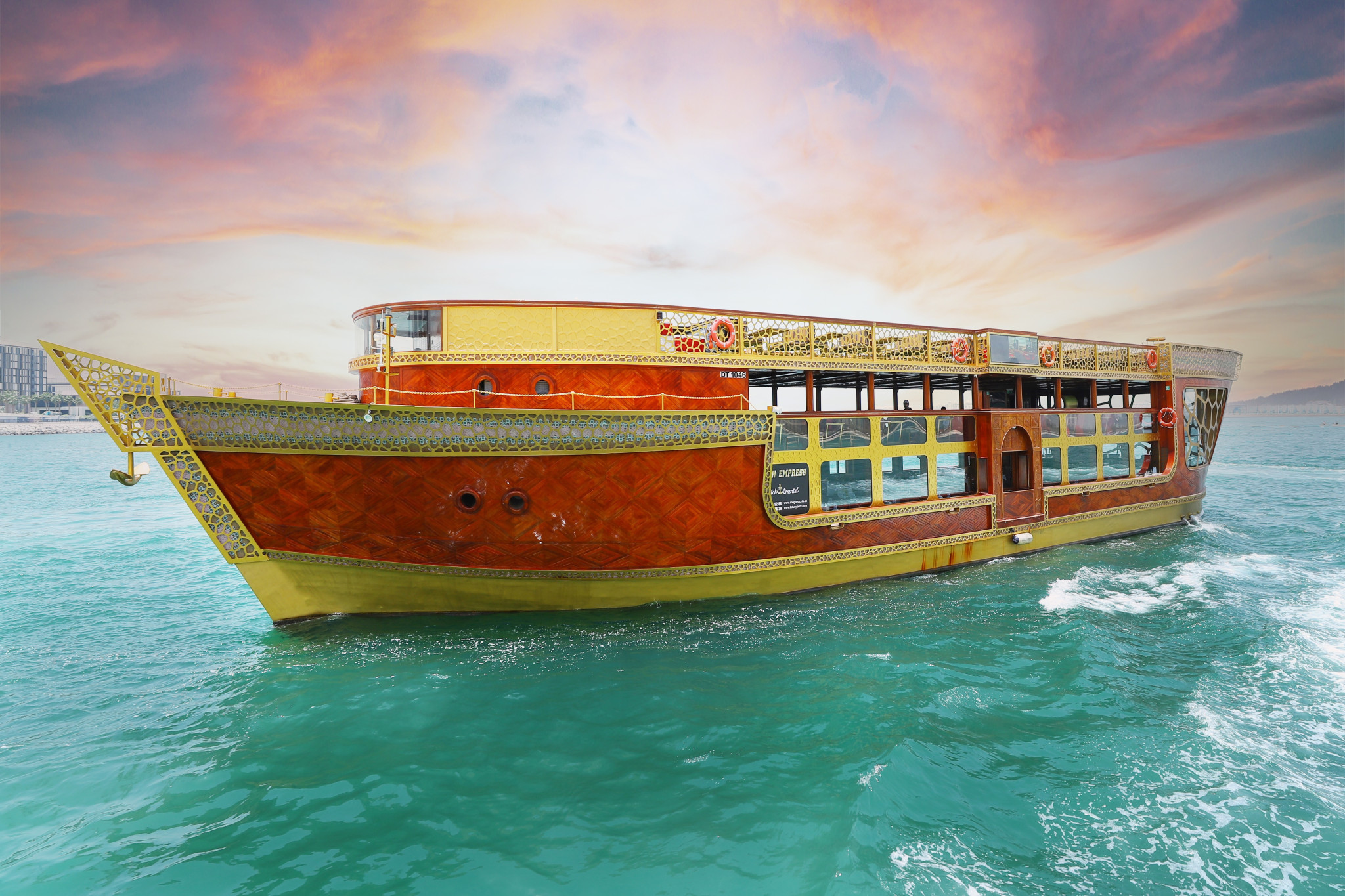 Dubai Ocean Empress Dhow Dinner Cruise - Photo 1 of 10